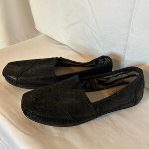Bobs Black Women Size 9.5 Memory Foam